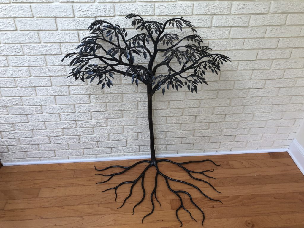 hand forged tree - Life’s Forge